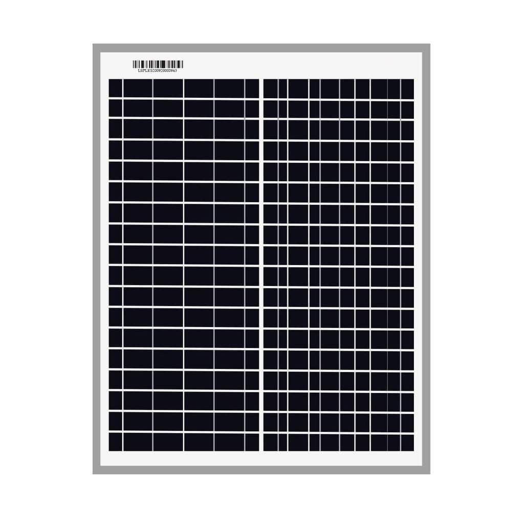 Solar Panel 30 Watt - 12 Volt