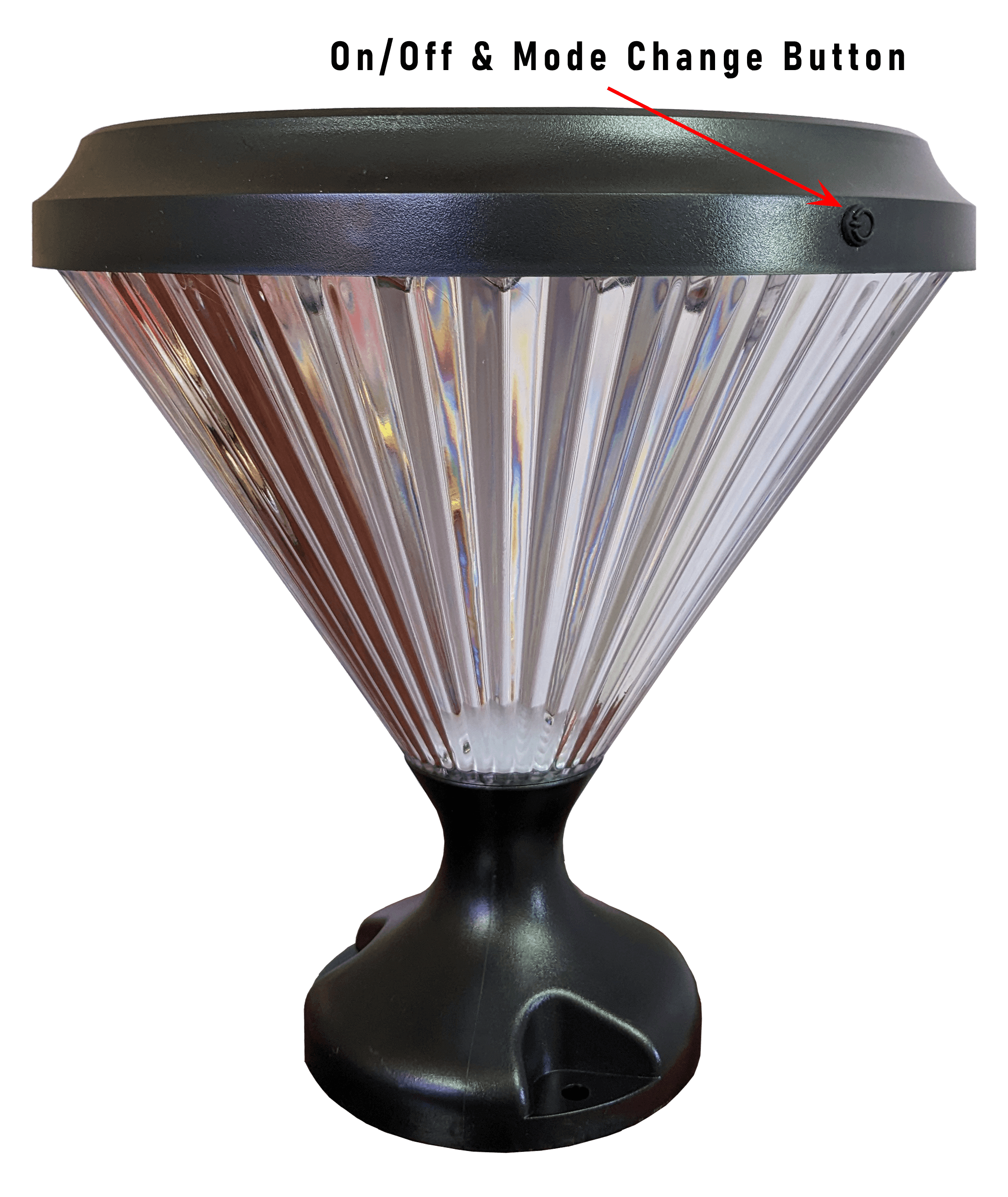 Solar Opal Pillar Light 18 Watt Warm White
